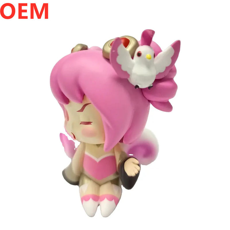OEM Custom Mini Cute PVC Cartoon Figure Spielzeug für Kinder