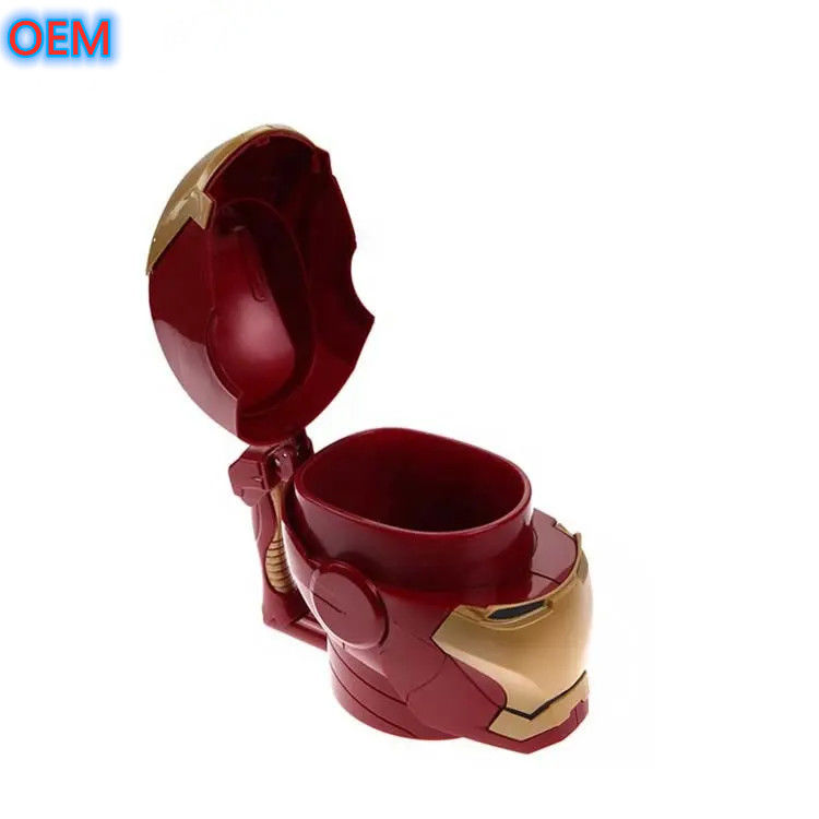 Fabrik Custom wiederverwendbares Plastik Popcorn Behälter Eimer OEM Design 3d Popcorn Eimer
