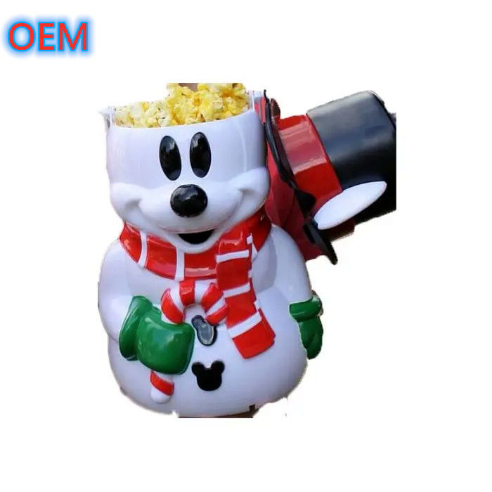 Zeichentrickfilm Popcorn Bucket Anpassung, OEM Design Hochwertige Kunststoff Popcorn Bucket