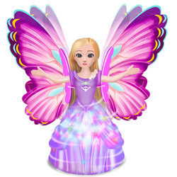 Mini Custom Elsa Anna Sofia LED Farblichter Licht Gradient Kristall Nachtlampe Prinzessin