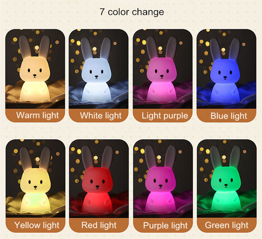 Custom LED Nachtlicht Schlafzimmerlampe Touch Sensor Zimmer Dekor Süßes Geschenk