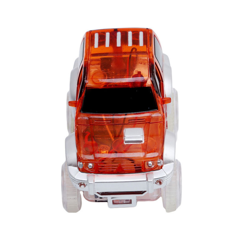 Custom LED Light Up Cars Spielzeug mit blinkenden Lichtern Fancy DIY Spielzeugwagen Kind