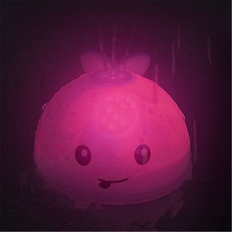 Anpassung Spielzeug machen Light Up Badewanne Spielzeug Wal Wasser Sprinkler Pool Spielzeug Pool Spielzeug
