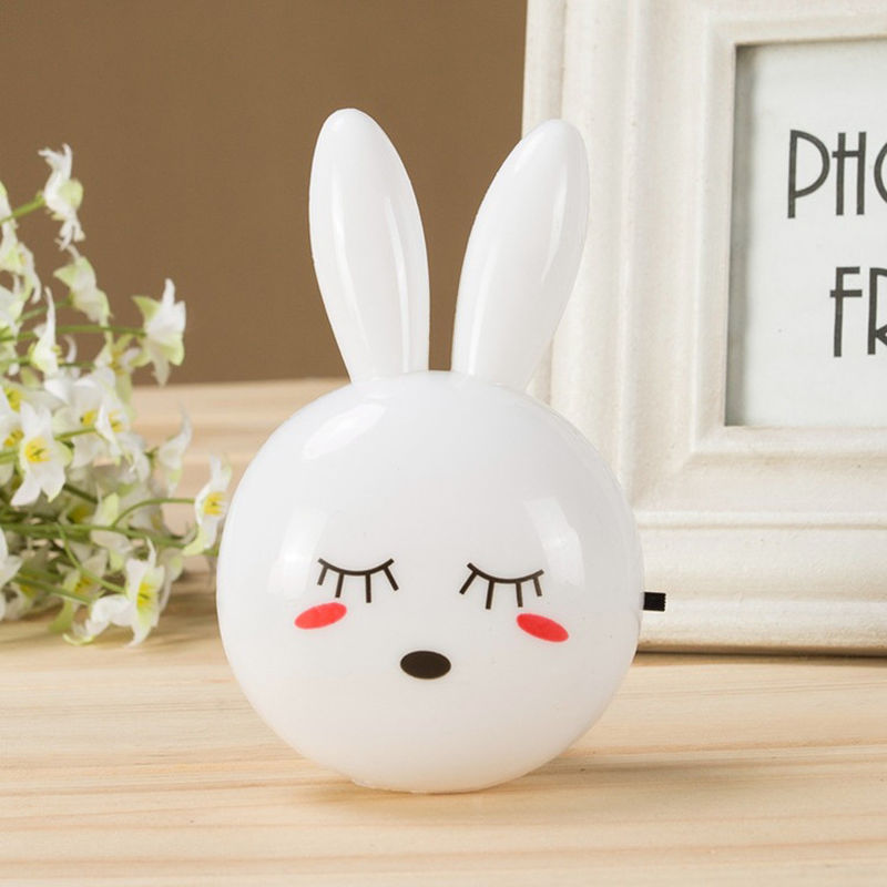 Spielzeughersteller kundenspezifische LED Rabbit Nachtlampe Schalter ON/OFF Wandlicht Bettlampe
