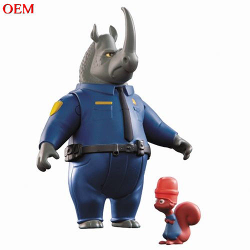 OEM Mini-Figur Cartoon Monster Hunter Spielzeug für Kinder kundenspezifisch Kunststoff Tiermodell Spielzeug
