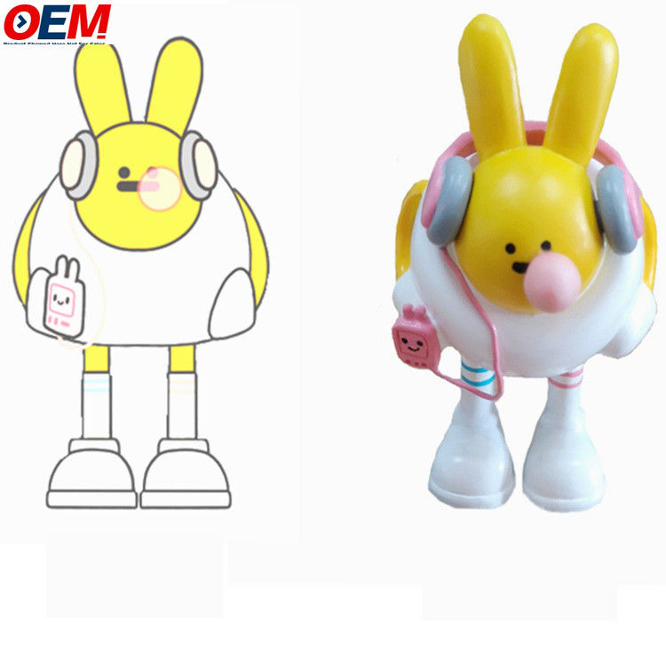 OEM Kleine Kunst Kunststoff Action Figur Gelenke Custom 3D-Druck Vinyl Spielzeughersteller Designer Vinyl Figur
