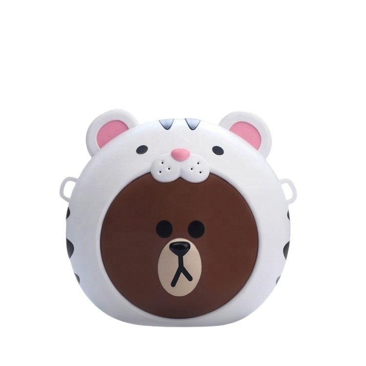 Custom High Quality Cute Plastik 3D Figur Spielzeug Popcorn Eimer für Weihnachten