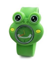 Digitale Uhr Süße Frosch Schlag 3D Cartoon Tier Jungen Mädchen Geschenke Quarz Armbanduhren Uhr