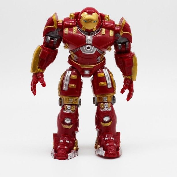 Custom Hero Man verbindet bewegliche Puppen Marke mit LED-Licht PVC Action Figure Toy