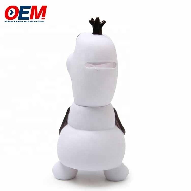 OEM-Fabrik machen Cartoons Plastik Münzenbank PVC Pika mit Schlüssel Schlüssel Piggy Bank Plastik