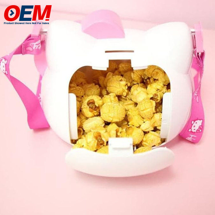 Fabrikmaßnahme Hallo Kit-ty Popcorn Behälter Film Eimer 64 oz Kunststoff-Theater