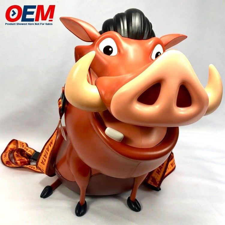 Custom Toy Parks Tierreich 25. Geburtstag König der Löwen Pumba Popcorn Eimer