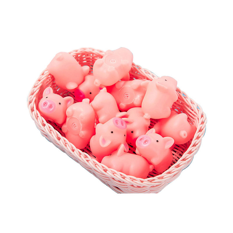 OEM Custom Cute Squeeze Squeaky Chew Interaktive Spiele Training Lustiges Weiches Gummi Mini-Spielzeug