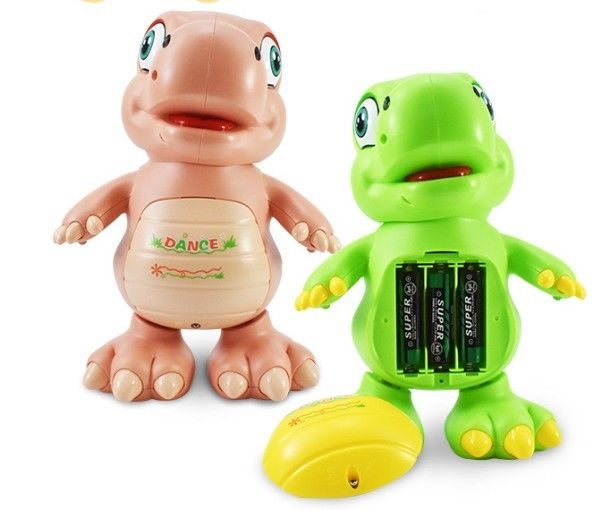OEM Fabrik kundenspezifische Elektrische Roboter Haustiere Tier Dinosaurier Gehende Musik Licht Tanzspielzeug