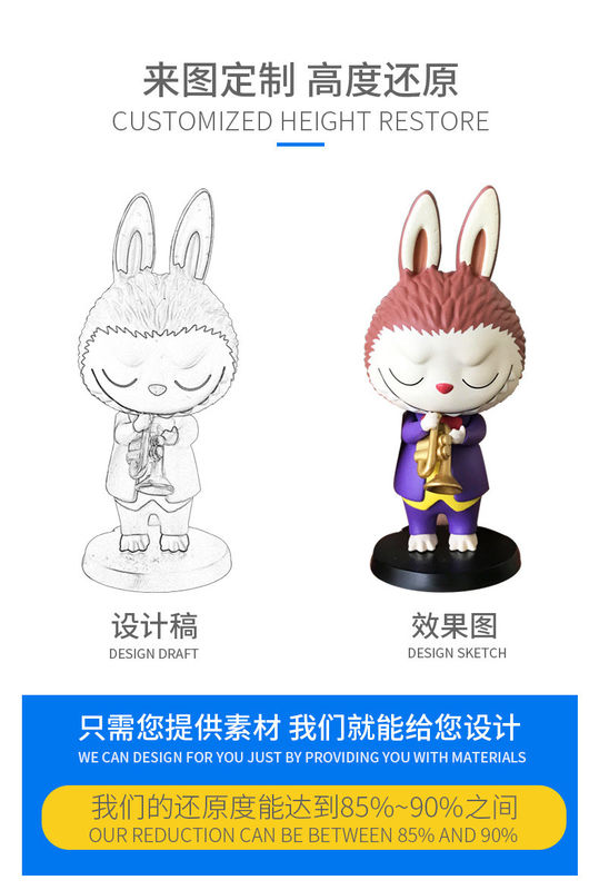 Custom-Hersteller Custom-Anime Plastik-Spielzeug Figuren 3D Mini-Modell Spielzeug oem Action-Figur