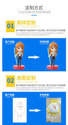 Custom-Hersteller Custom-Anime Plastik-Spielzeug Figuren 3D Mini-Modell Spielzeug oem Action-Figur