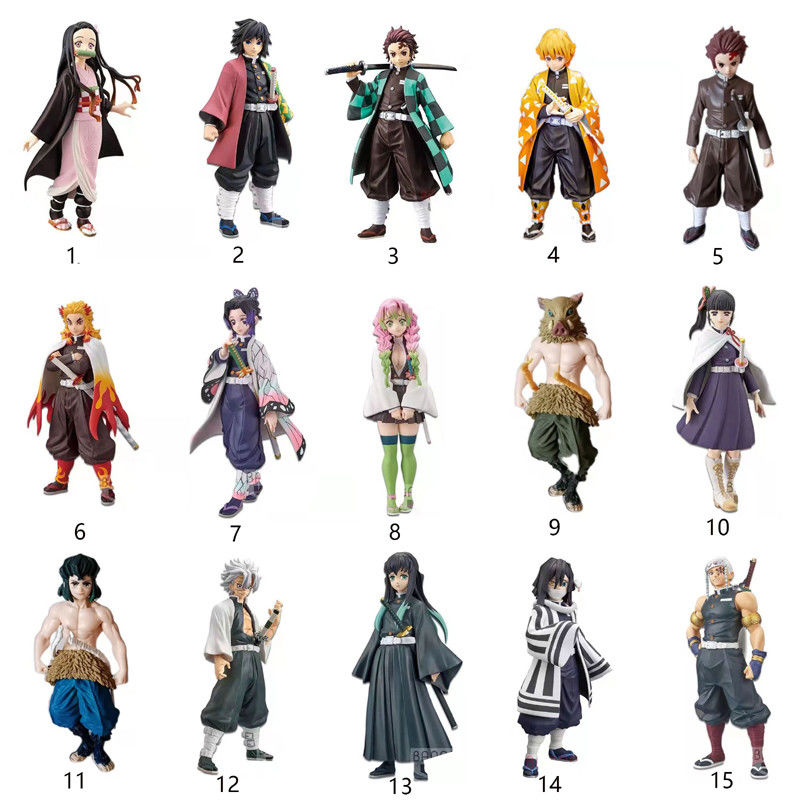 OEM Demon Slayer Charakter Modell Dekoration Sammlung Spielzeug Custom Action Figuren