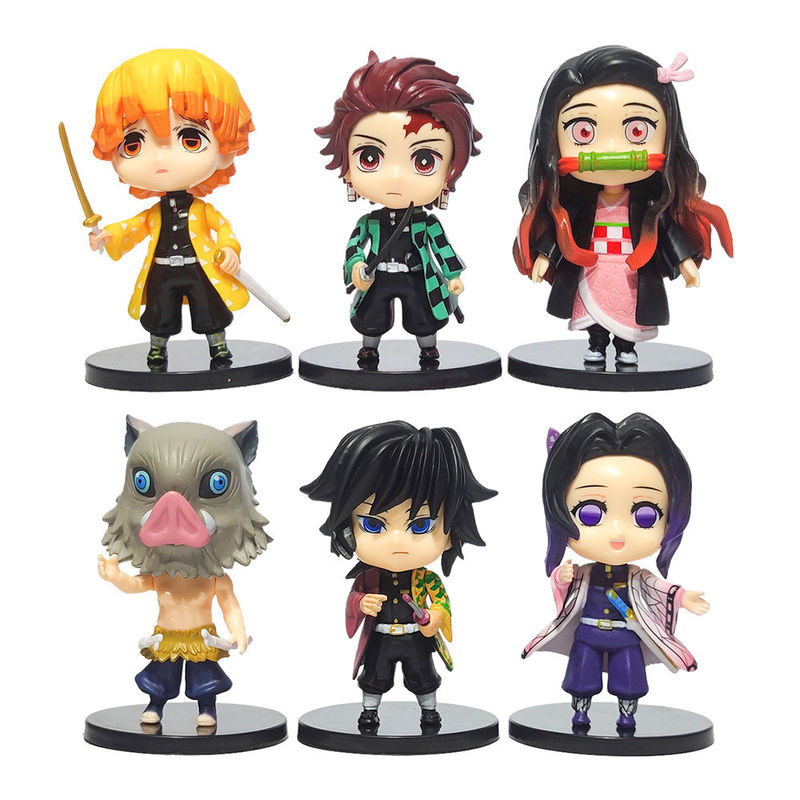 OEM Demon Slayer Charakter Modell Dekoration Sammlung Spielzeug Custom Action Figuren