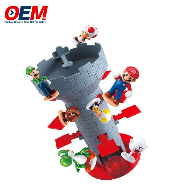 Spiele Zähne Super Mario Piranha Plant Escape Made Tabletop Action Spiel für Altersgruppen 4+ mit 2 Sammler Super Mario Action Figuren