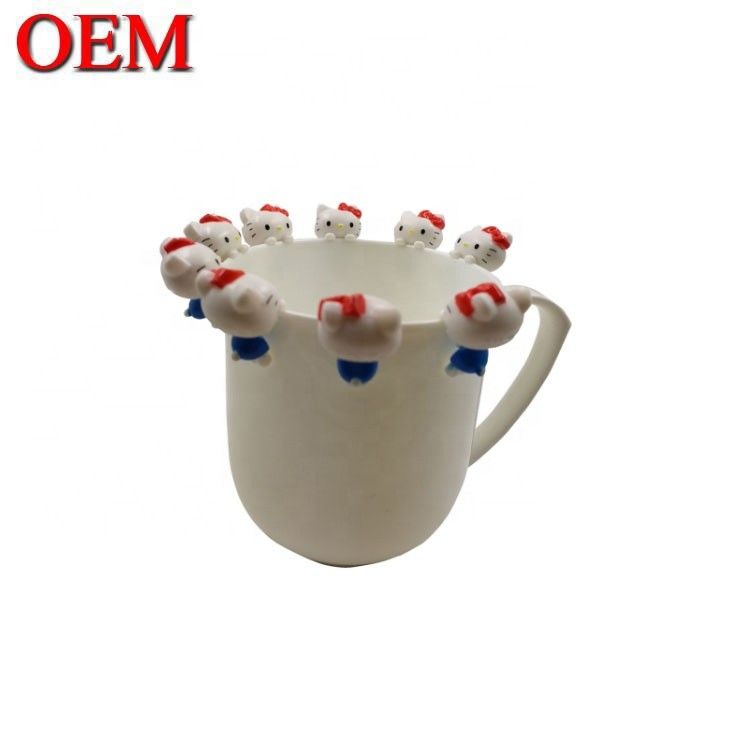 Custom-Figur-Spielzeughersteller OEM Custom-Kitty-Katte Mini-Cup Cartoon-Figur-Spielzeug