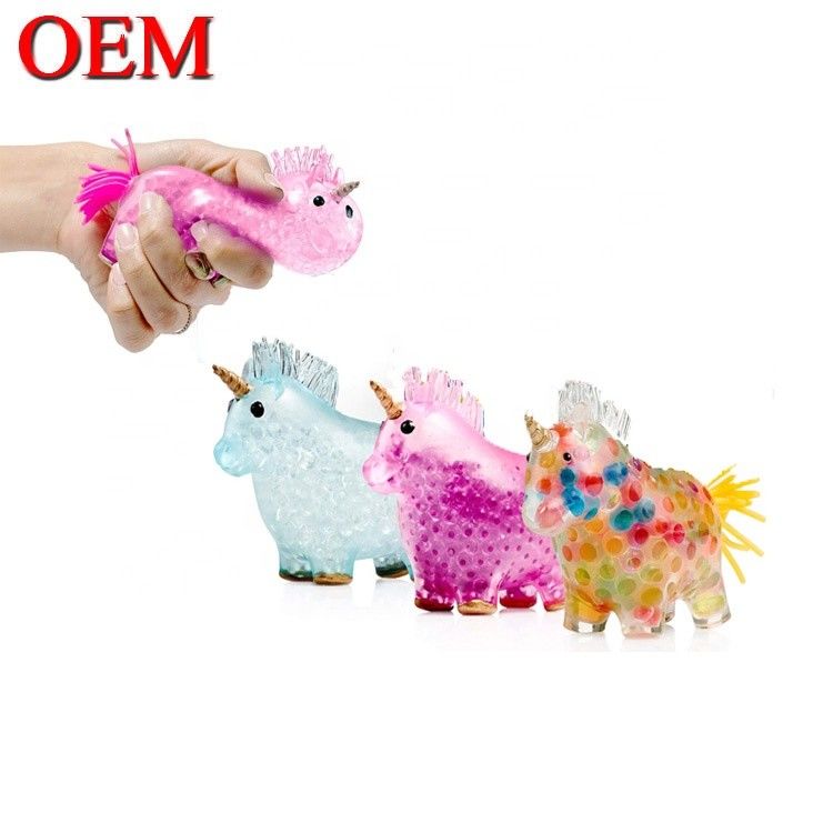OEM-Squishy-Stresskugeln Spielzeug OEM-Farbwechselgel-Stresskugel aus TPR-Silicone Spielzeug für Kinder