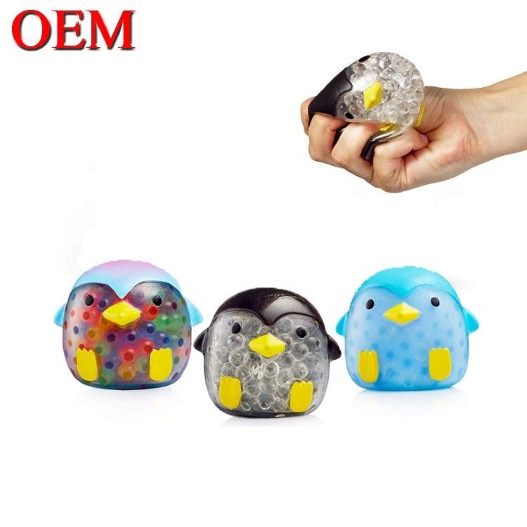 OEM-Squishy-Stresskugeln Spielzeug OEM-Farbwechselgel-Stresskugel aus TPR-Silicone Spielzeug für Kinder