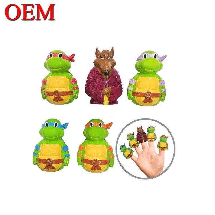 3D-Plastikfigur Finger Puppen Spielzeug OEM Handspielzeug für Kinder