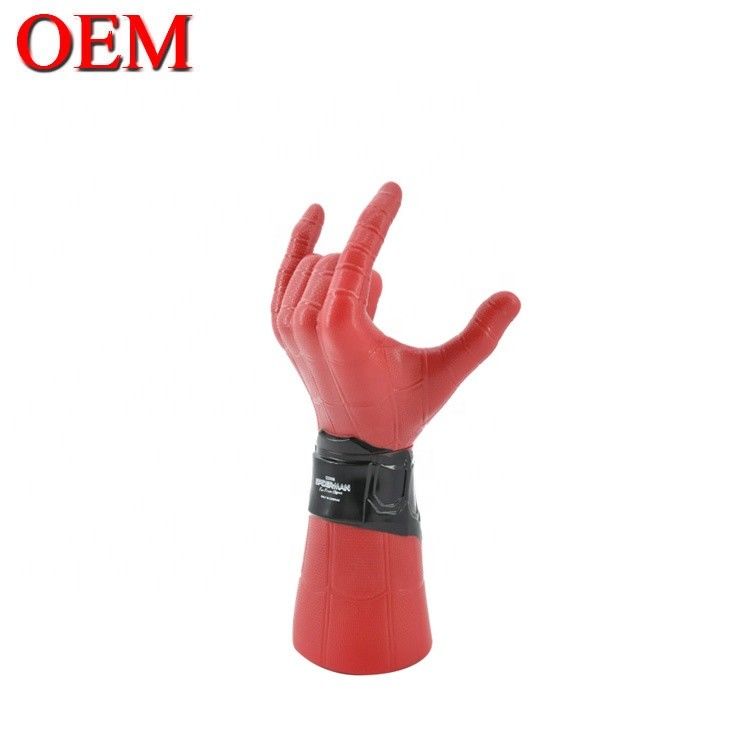 Custom Spider-Man 3D Modell Flasche OEM Charakter Form Strohbecher aus ABS 50oz Becher Fabrik