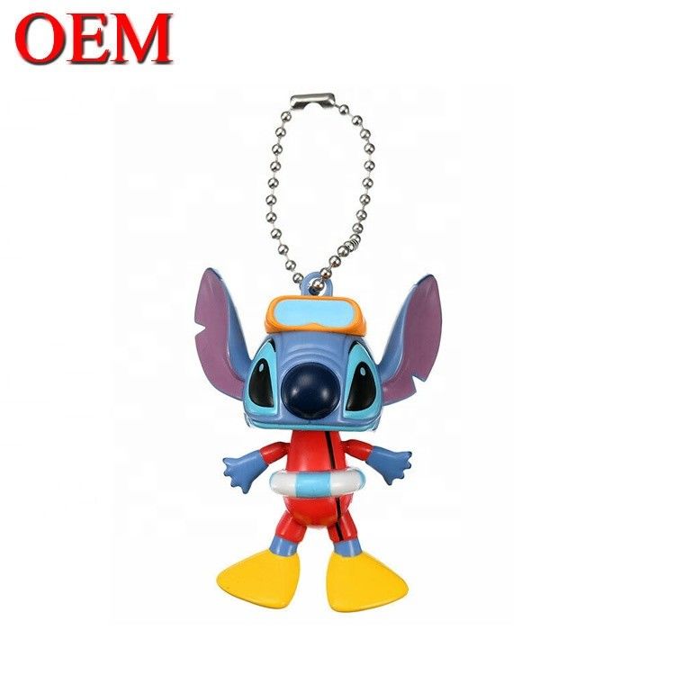 Custom Pvc Figur Lieferant Custom Key Holder OEM Cartoon Toy Keychain FAMA Fabrik