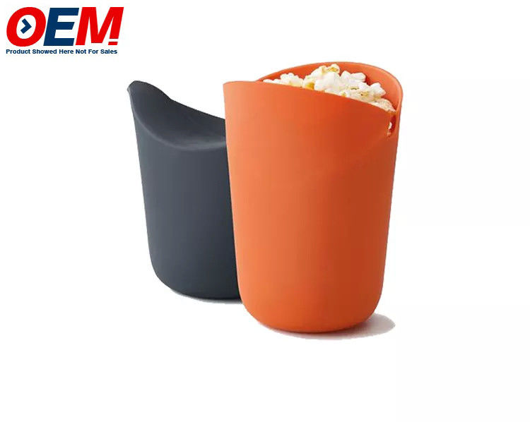 OEM Gute Qualität Behälter kundenspezifisch bedruckte Kunststoff-Cartoon-Popcorn-Eimer-Wanne-Becher mit Deckel für Werbezwecke