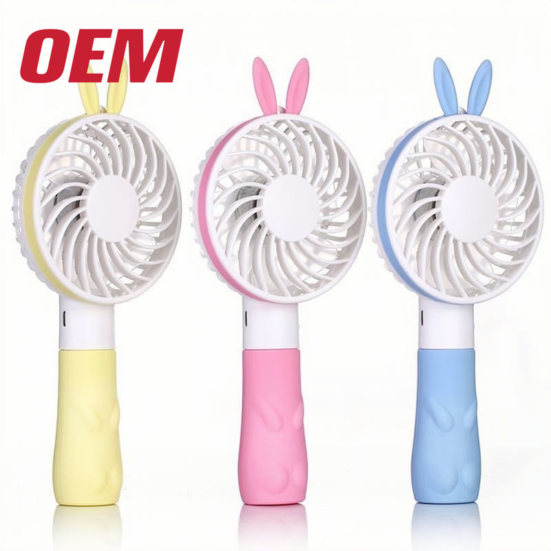 Customisierter USB-Cartoon-Ventilator OEM Sommer-Portable-Ventilator mit USB-Mini-Kühlventilator mit Geschenkbox
