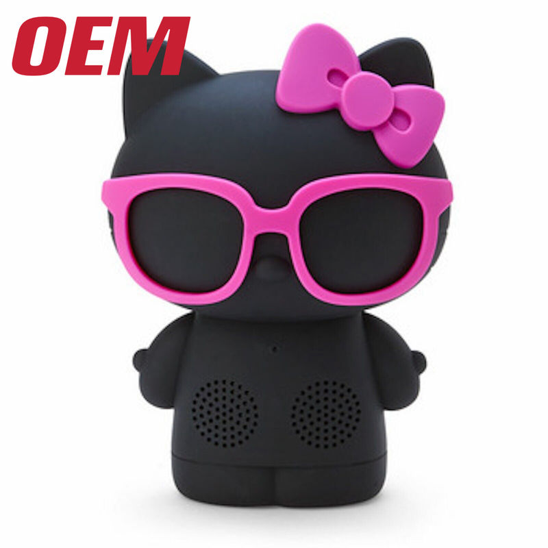 Custom Bluetooth-Lautsprecher Wireless-Lautsprecher OEM wieder aufgeladen Süßer Cartoon Toy Maker mit Musik