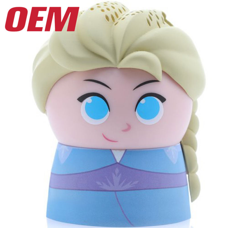 Customized Kitty Mini Bluetooth Lautsprecher 5 Zoll Wireless Charakter Lautsprecher OEM Wiederaufladbar Süßer Cartoon Toy Maker