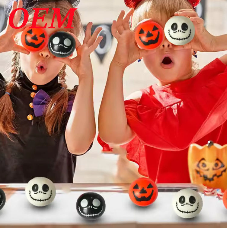 Halloween Neues Augen-Dekompressions-Spielzeug TPR Büro-Sensorspielzeug für Kinder-Squeeze Ball-Spielzeug
