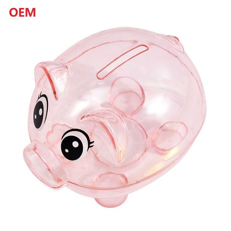 Customized Farbe niedliche Piggy Bank Geldkasten für Kinder Geschenk Lieferhafen Shenzhen