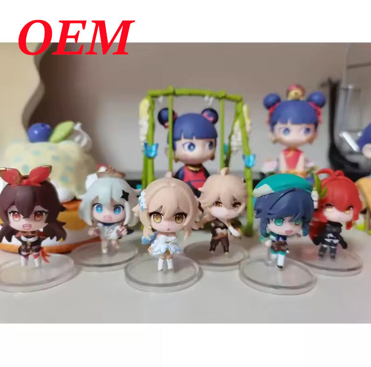 Zeichentrickfilme Modelle Actionfiguren Anime Figuren Spielzeug für die Dekoration in kundenspezifischen Farben