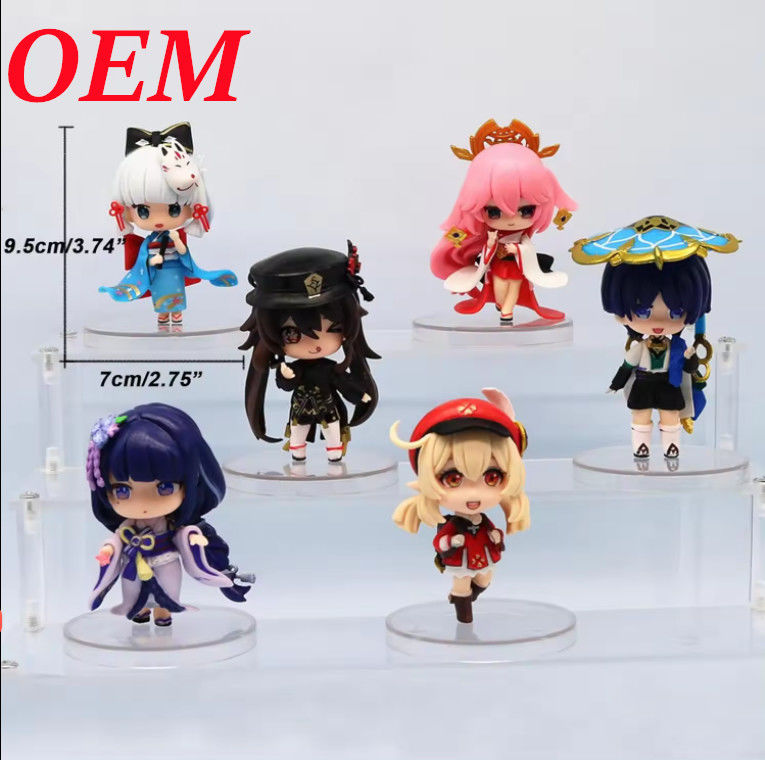 Kinder Geschenk und Dekoration angepasste Farbe Anime Figuren Spielzeug Cartoon Models Action Figuren