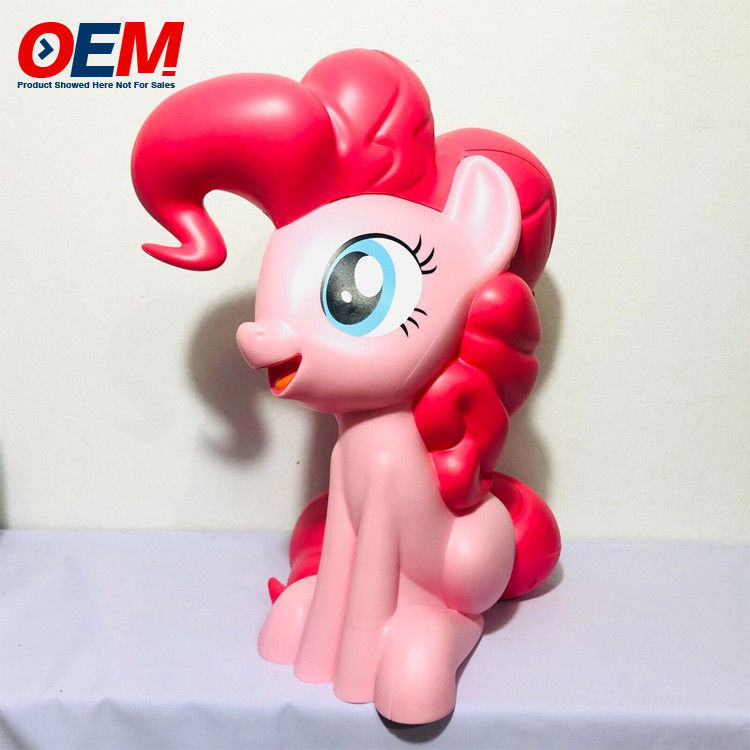 OEM Design Kunststoff 3D Cartoon Popcorn Bucket / Einhorn Kawaii Popcorn Bucket