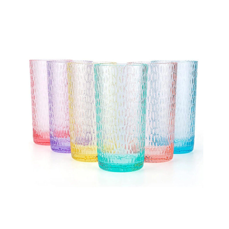 Acryl-Tumbler mit Deckel und Stroh Doppelwand gemischte Farbe wiederverwendbare Plastikbecher mit Ihrem eigenen Design