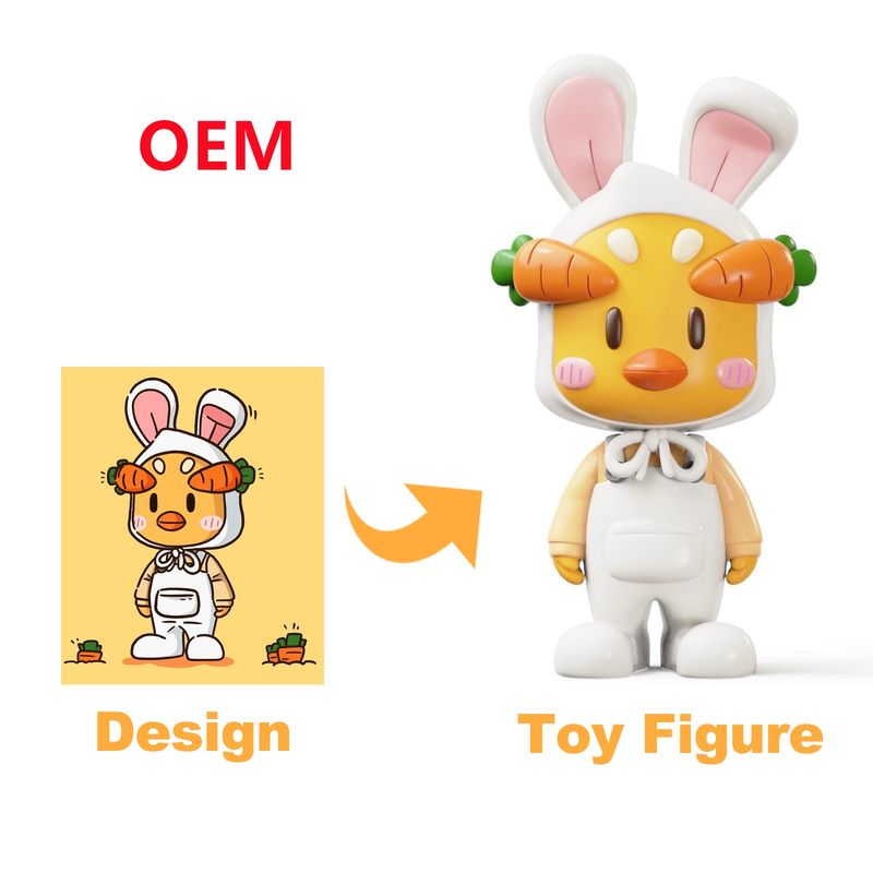 Unisex-Action Figures in jeder Pantone-Farbe für die Herstellung