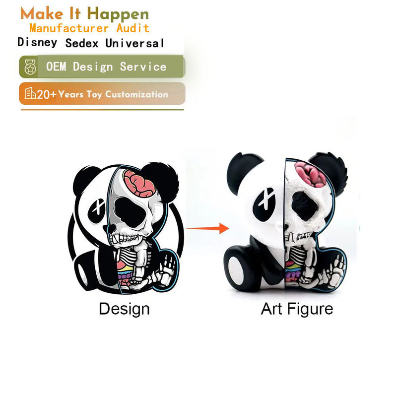 30-40 Tage Schimmelzeit Benutzerdefiniertes Kunststoffspielzeug / PVC-Spielzeug Unisex Geschlecht Film-TV-Thema