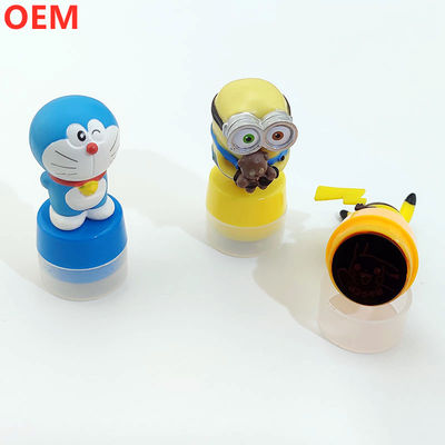 OEM-Fabrik Custom 3d Figur Stempel Spielzeug für Kinder Cartoon Figur Stempel Spielzeug Anpassung