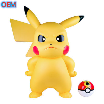 Custom 3d Kunststoff Zeichentrickfilm Tier Anime Figuren Spielzeug OEM Design PVC Kunststoff Figuren Spielzeug