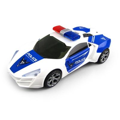 OEM 360-Rotations-Elektro-Polizeifahrzeug LED-Musik Kinder Lernspielzeug