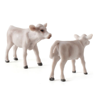 Custom Zoo Farm Fun Toys Modell Kuh Action Figur Simulierte Tierfigur Kunststoffmodelle
