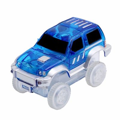 Custom LED Light Up Cars Spielzeug mit blinkenden Lichtern Fancy DIY Spielzeugwagen Kind