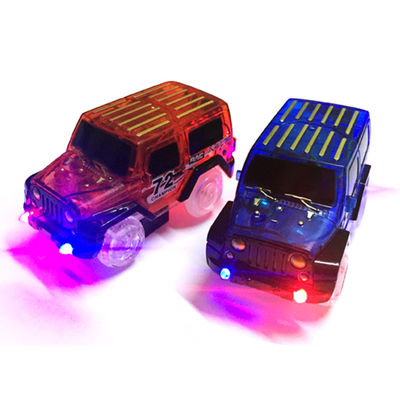 Custom LED Light Up Cars Für Glow Race Track Elektronisches Autospielzeug