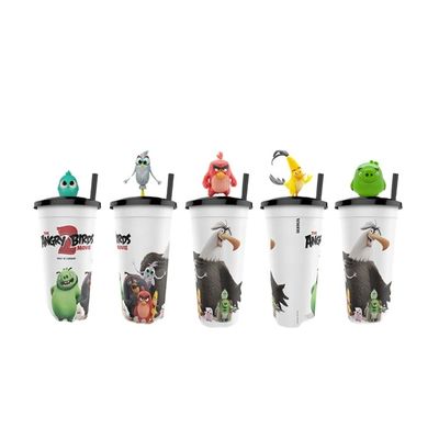 Passen Sie Ihre eigene Plastik 3D Figurine Cup Topper Figure Toy Cup