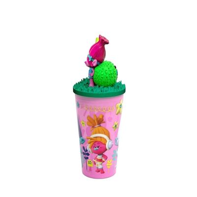 OEM 3D Sammler Designer Spielzeug Custom Ihre eigene Plastik Tasse 3D Cartoon Drink Tasse