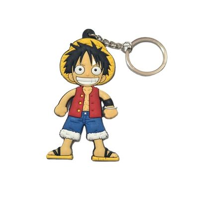 Custom Anime Keychain PVC Anhänger Zubehör Cartoon Key Ring machen Keychain Spielzeug